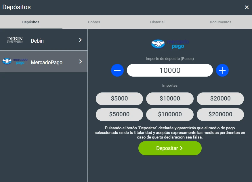 mercado pago codere