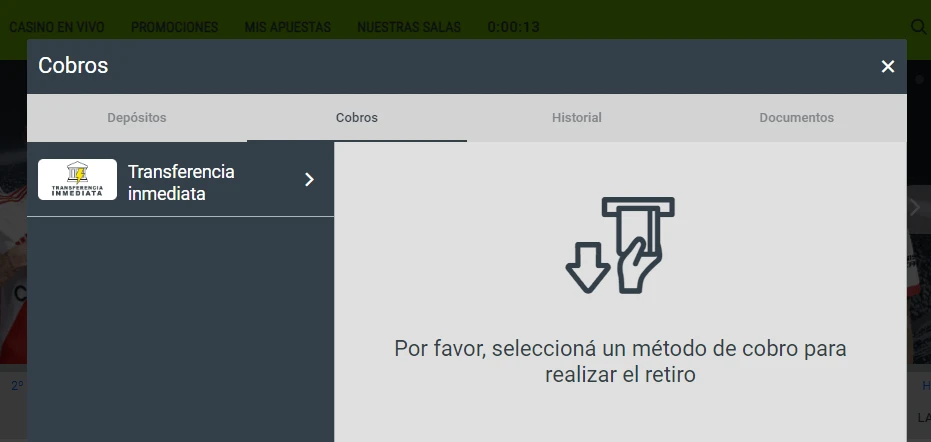 retiros en codere