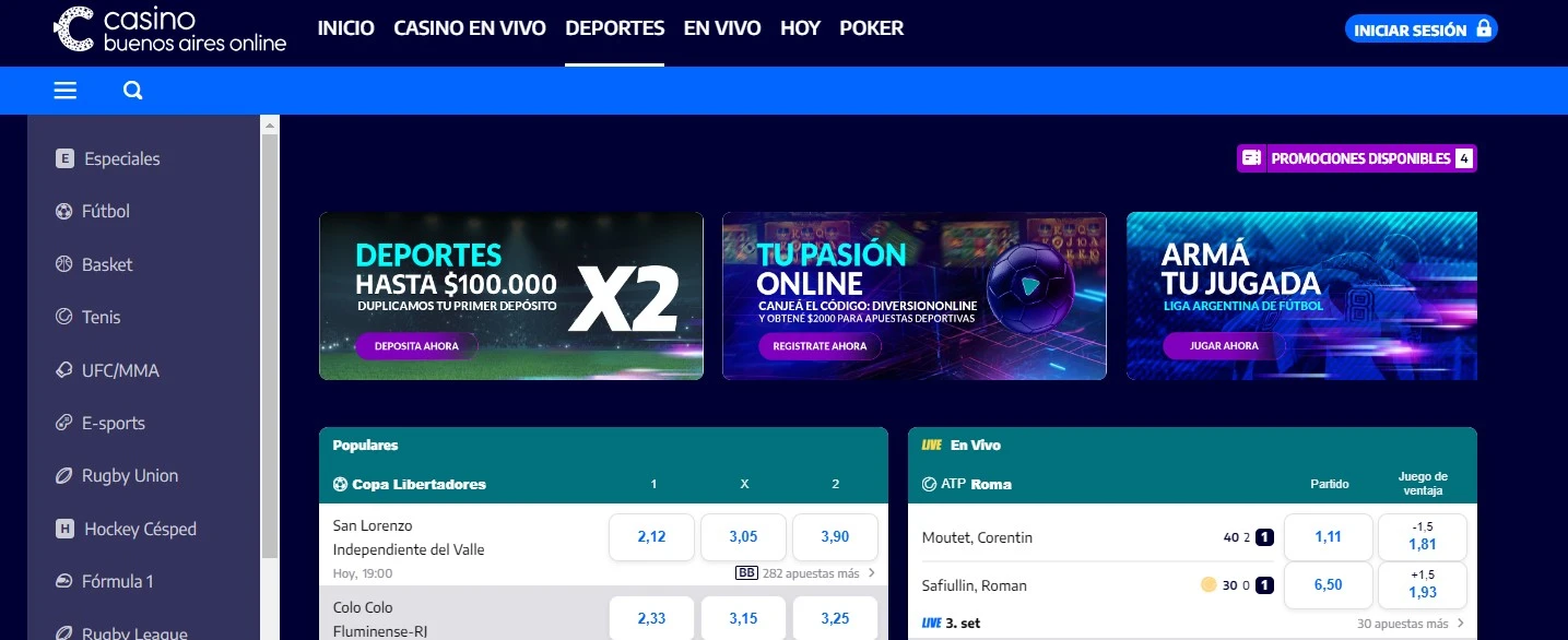 casino buenos aires online
