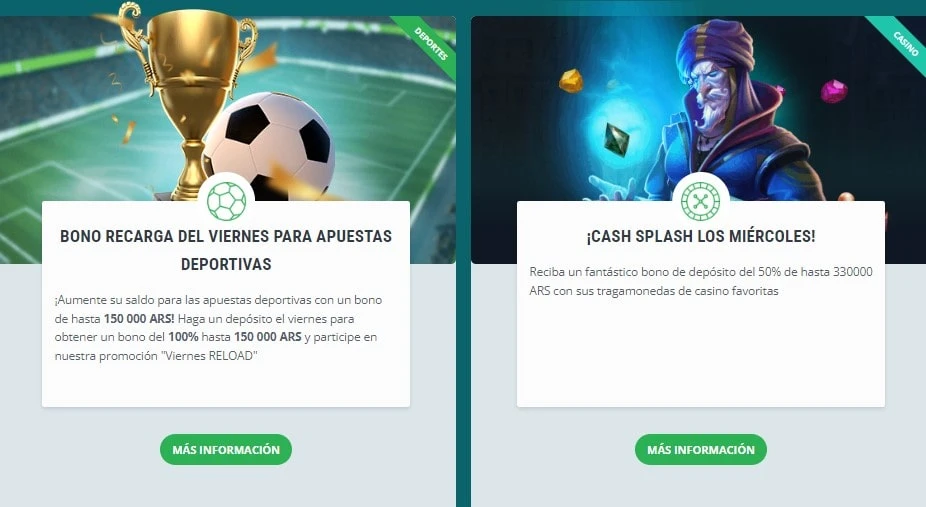 bonos y promociones de 22bet